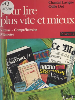 cover image of Pour lire plus vite et mieux